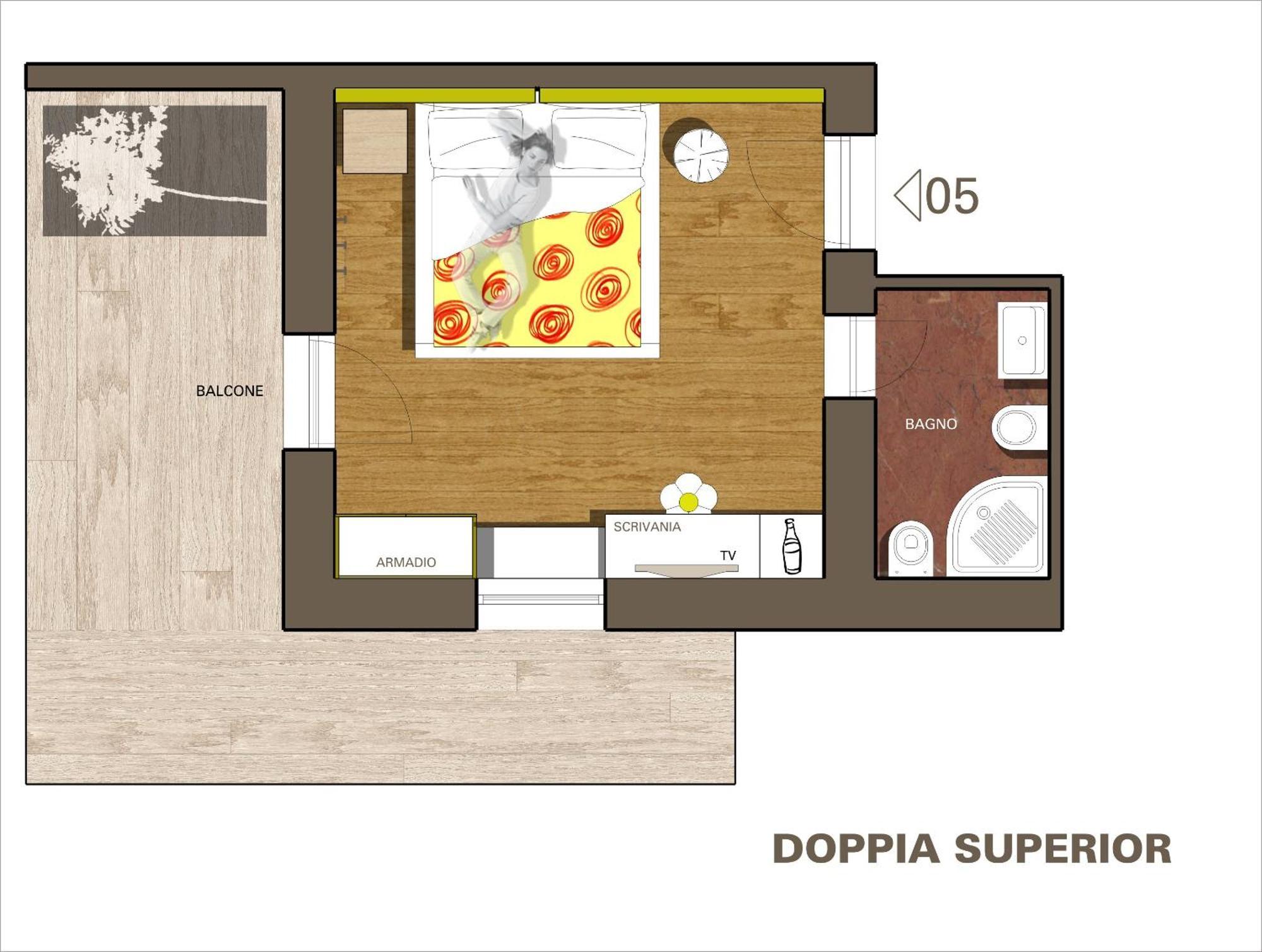 Hotel Zirmes Moena Bagian luar foto