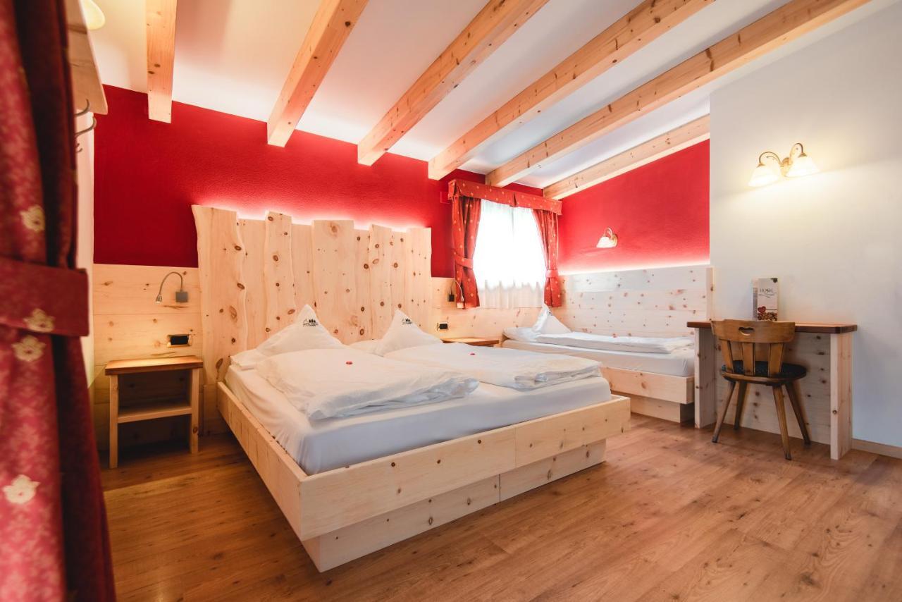 Hotel Zirmes Moena Bagian luar foto